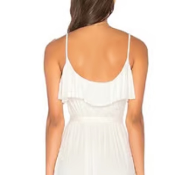 Rachel Pally Lita Black Dress Wrap Front Ruffle Trim I XS I Jersey Knit - Picture 6 of 11